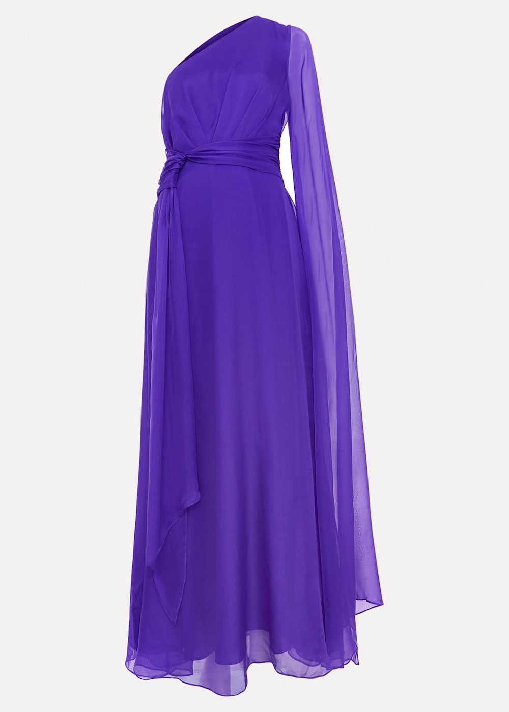 Darby Silk One Shoulder Maxi Dress Phase Eight UK