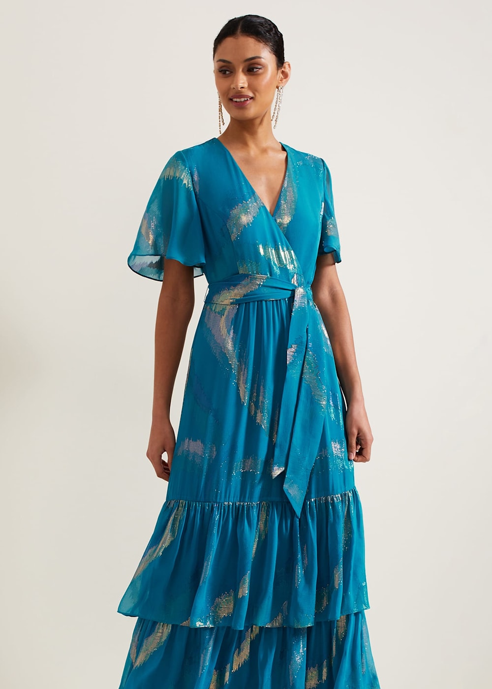 Silk maxi dress hot sale