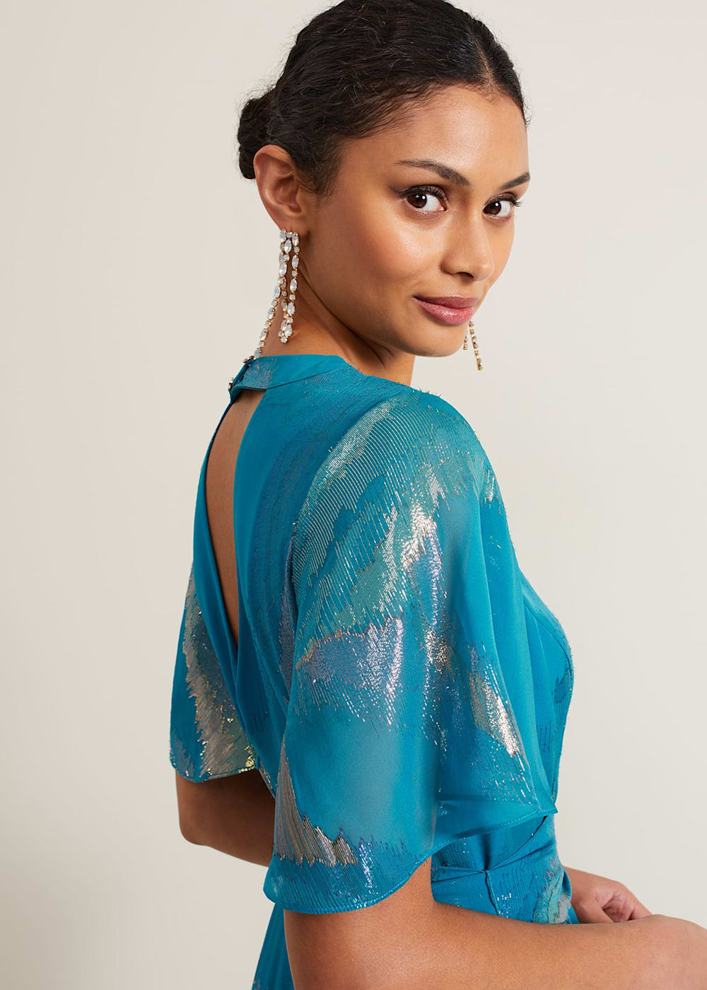 Charissa Silk Maxi Dress Phase Eight UK