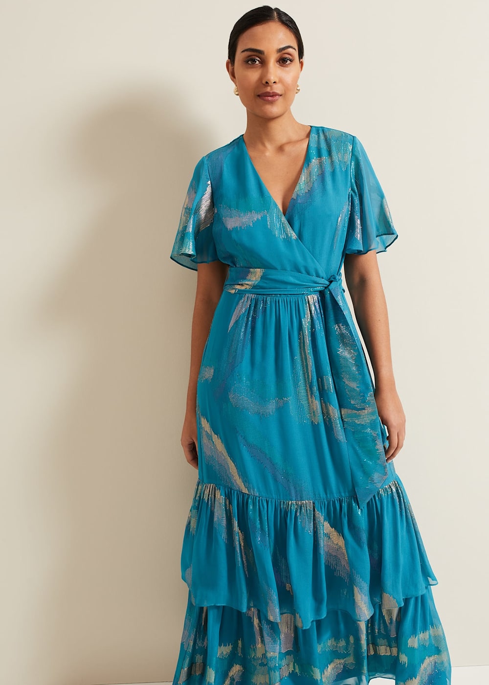 Silk maxi dress uk cheap
