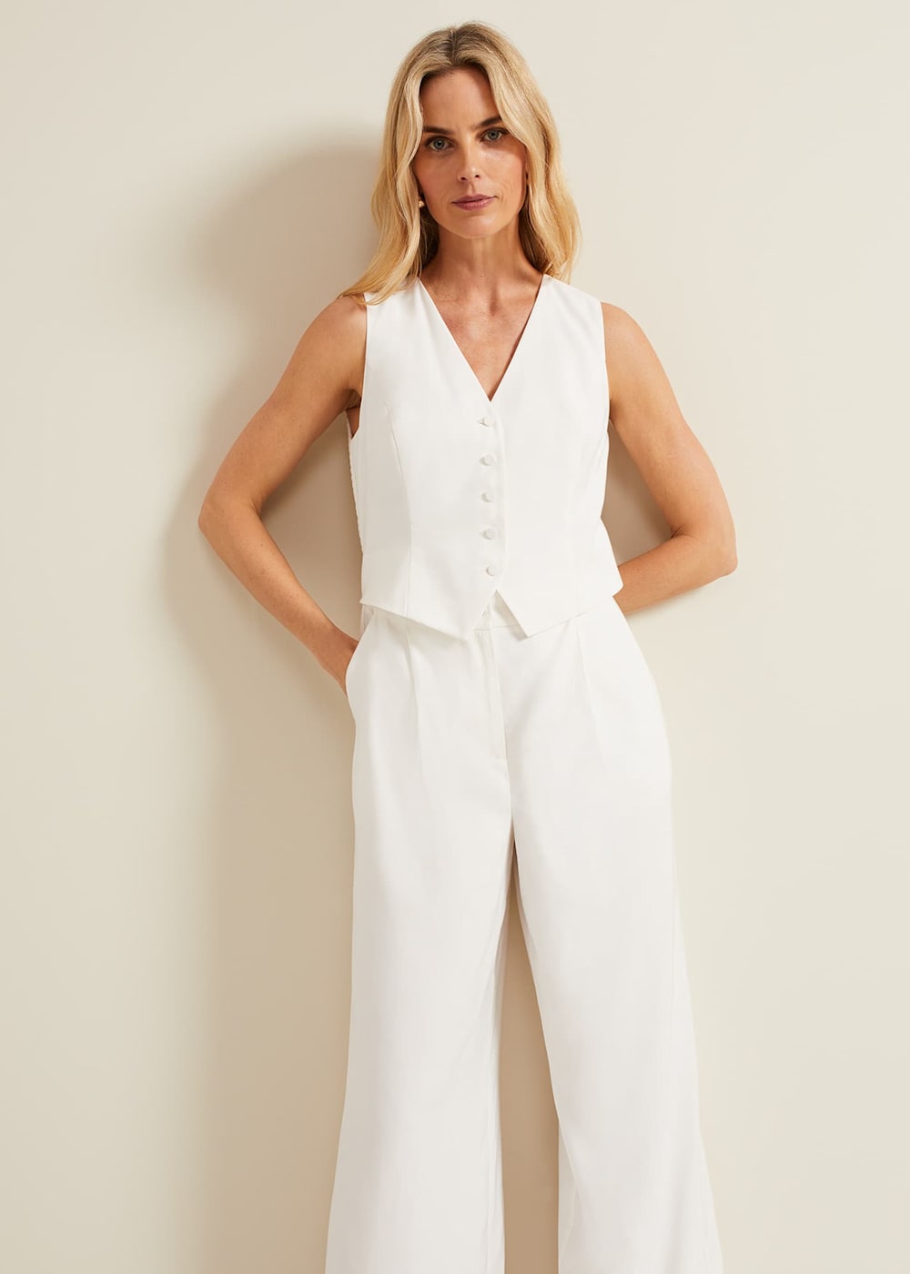 Vest jumpsuit best sale