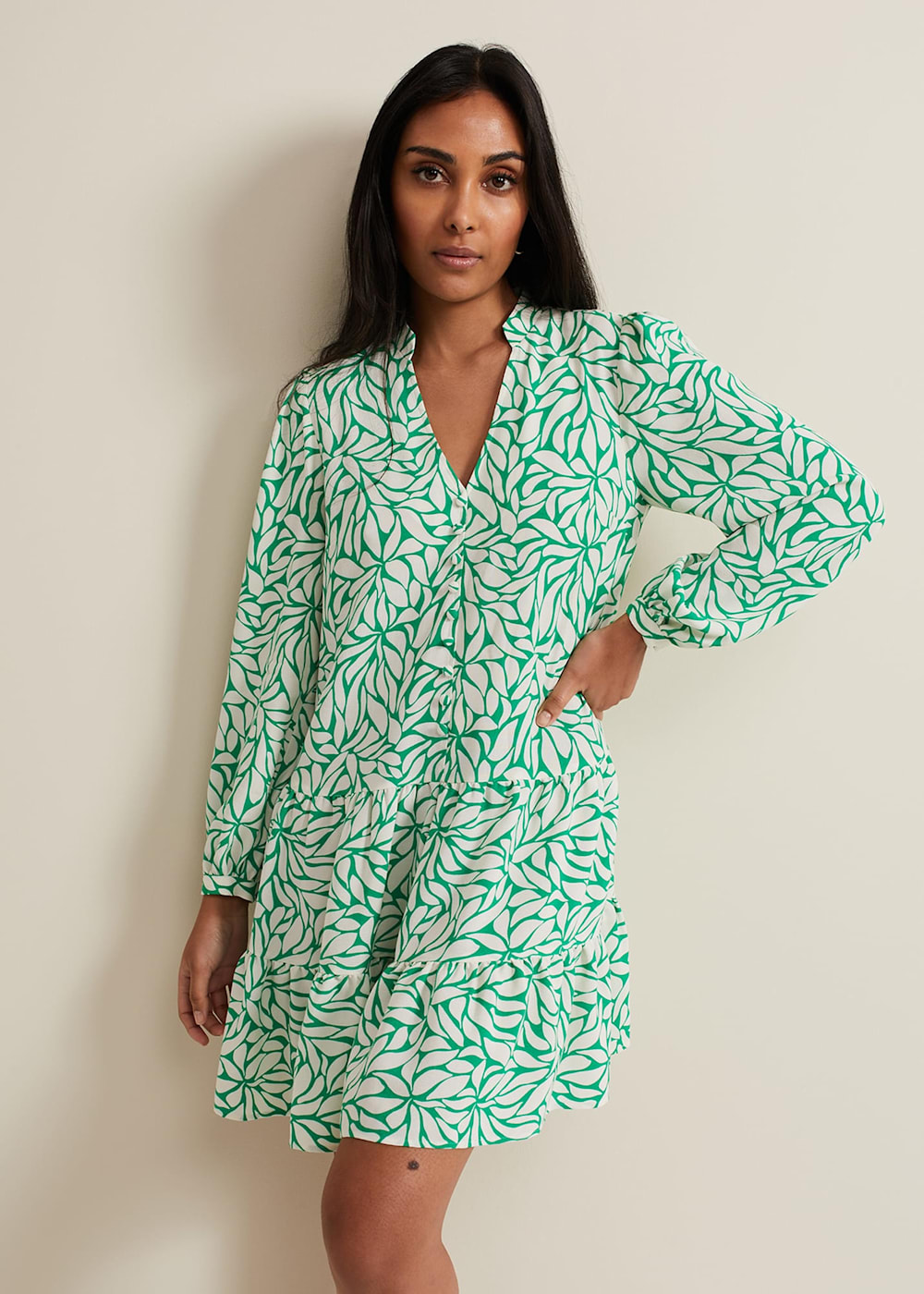 Phase eight swing dress top
