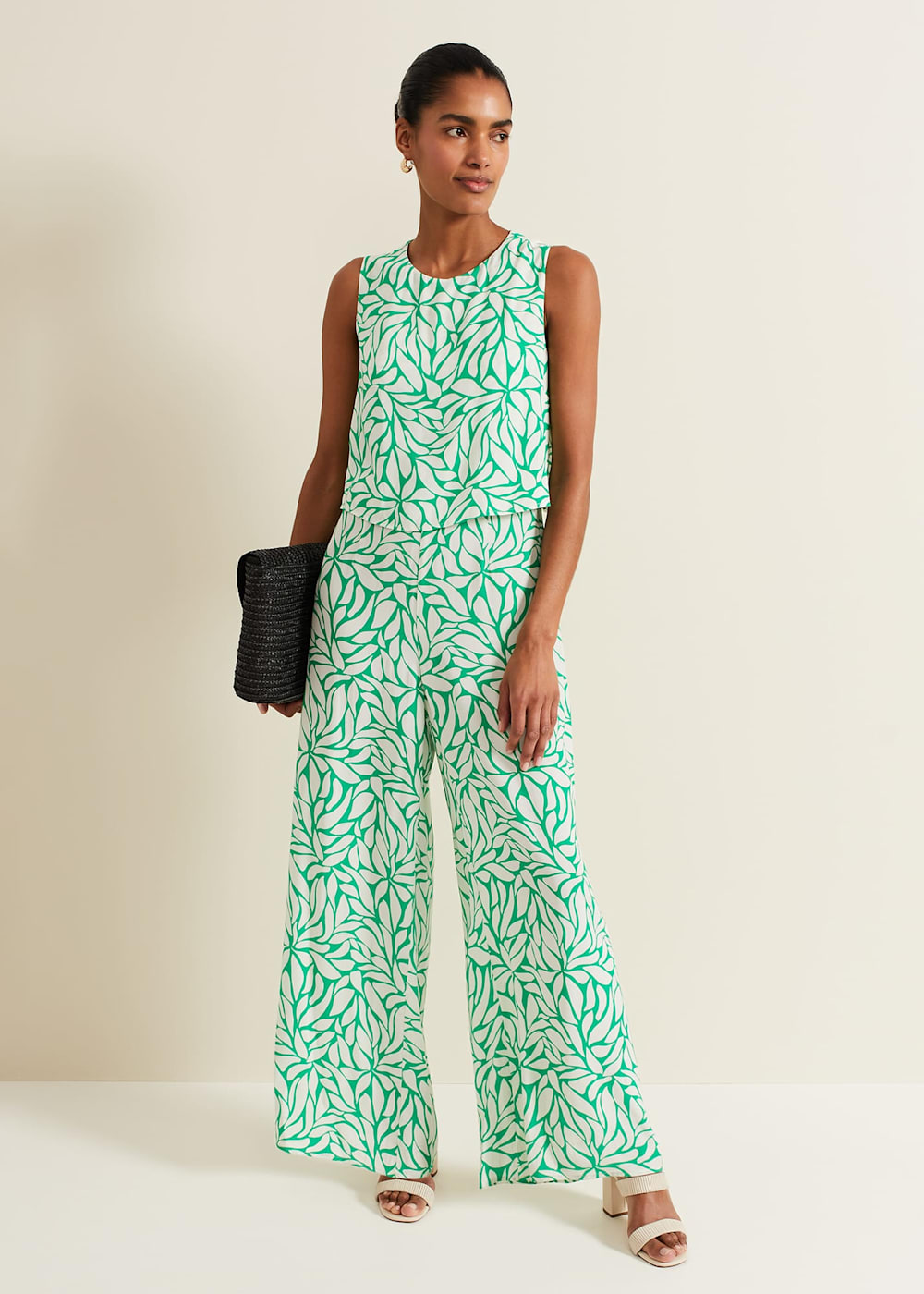 Phase eight green jumpsuit deals