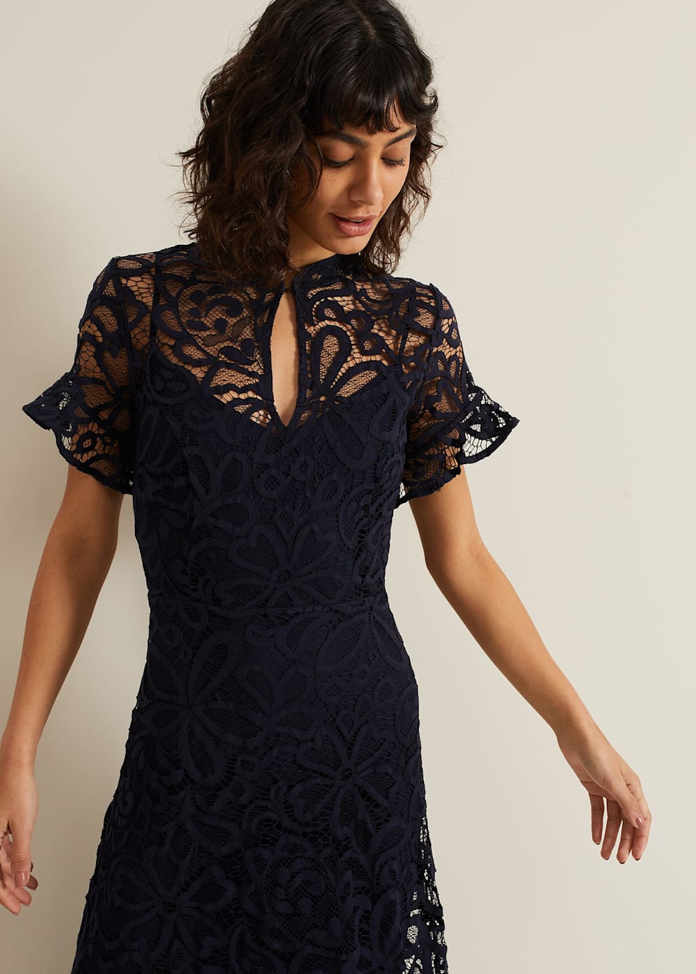 Phase eight black lace dress online