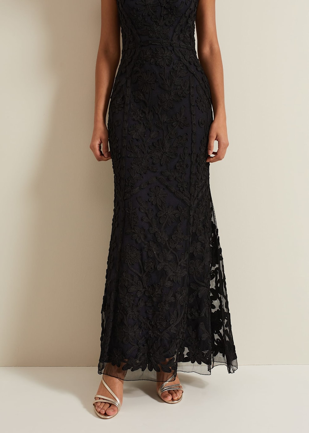 Wenda Tapework Maxi Dress Phase Eight ROW