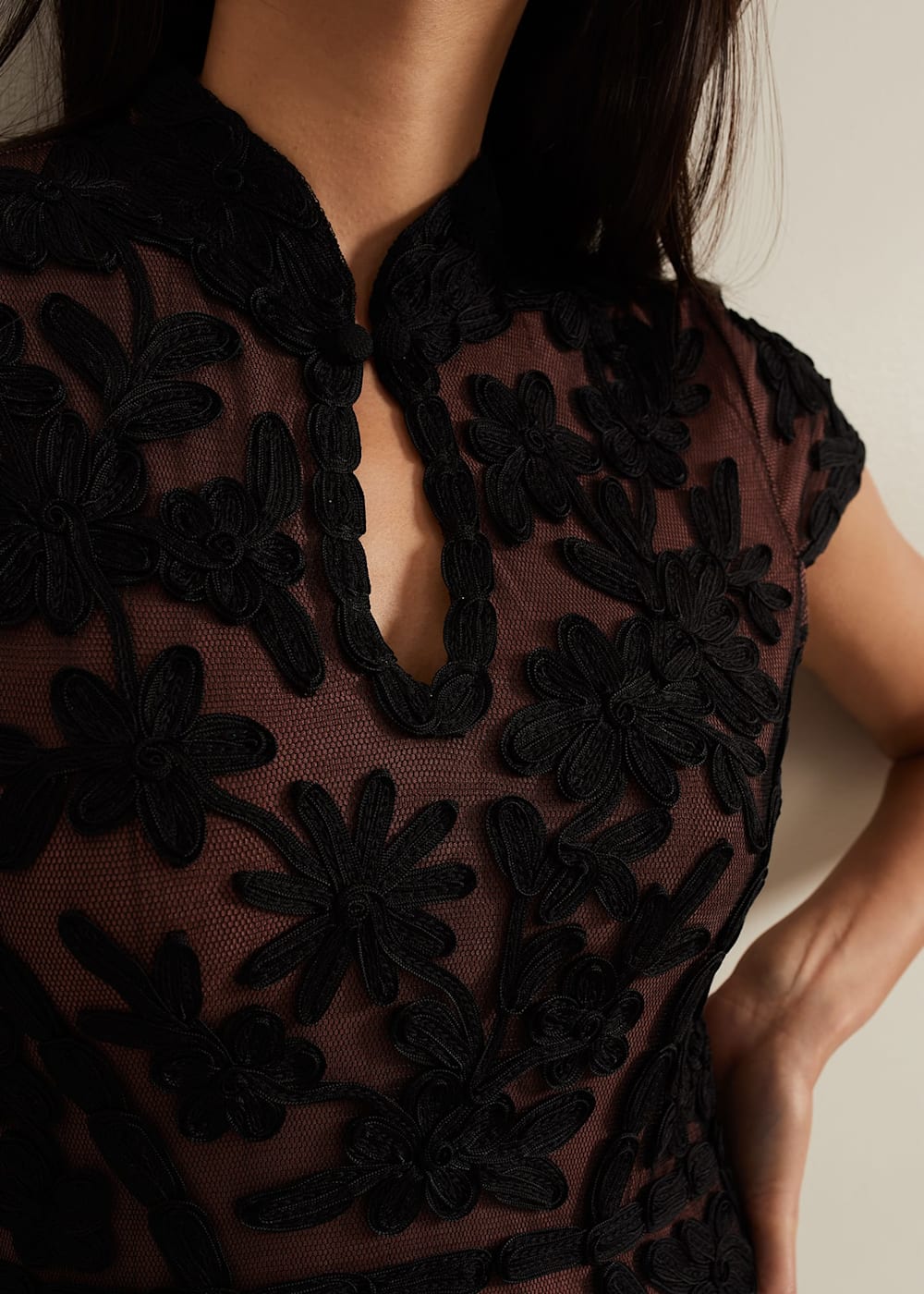 Edith Tapework Midi Dress | Phase Eight UK |