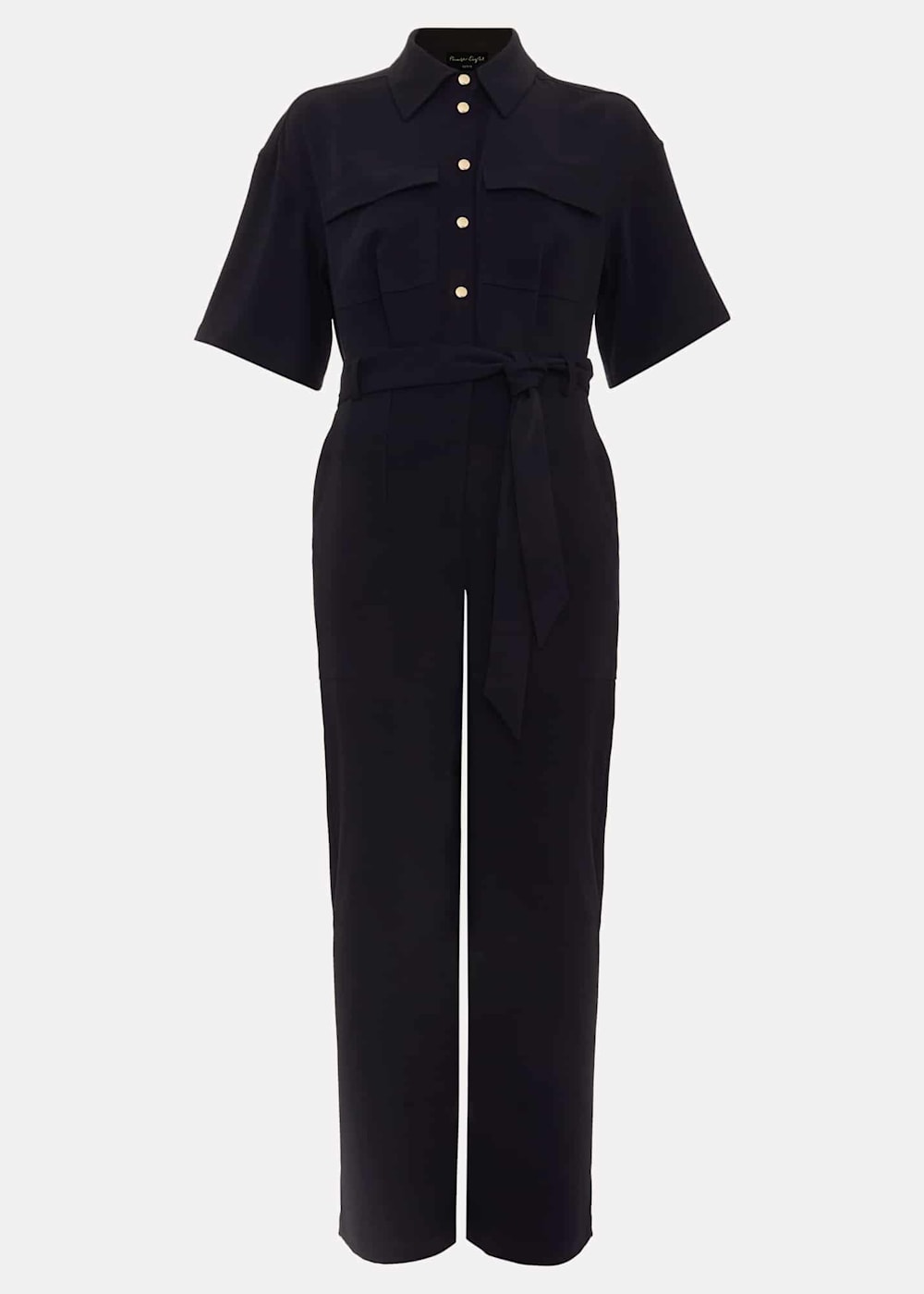 Petite Tallulah Navy Utility Jumpsuit Phase Eight UK