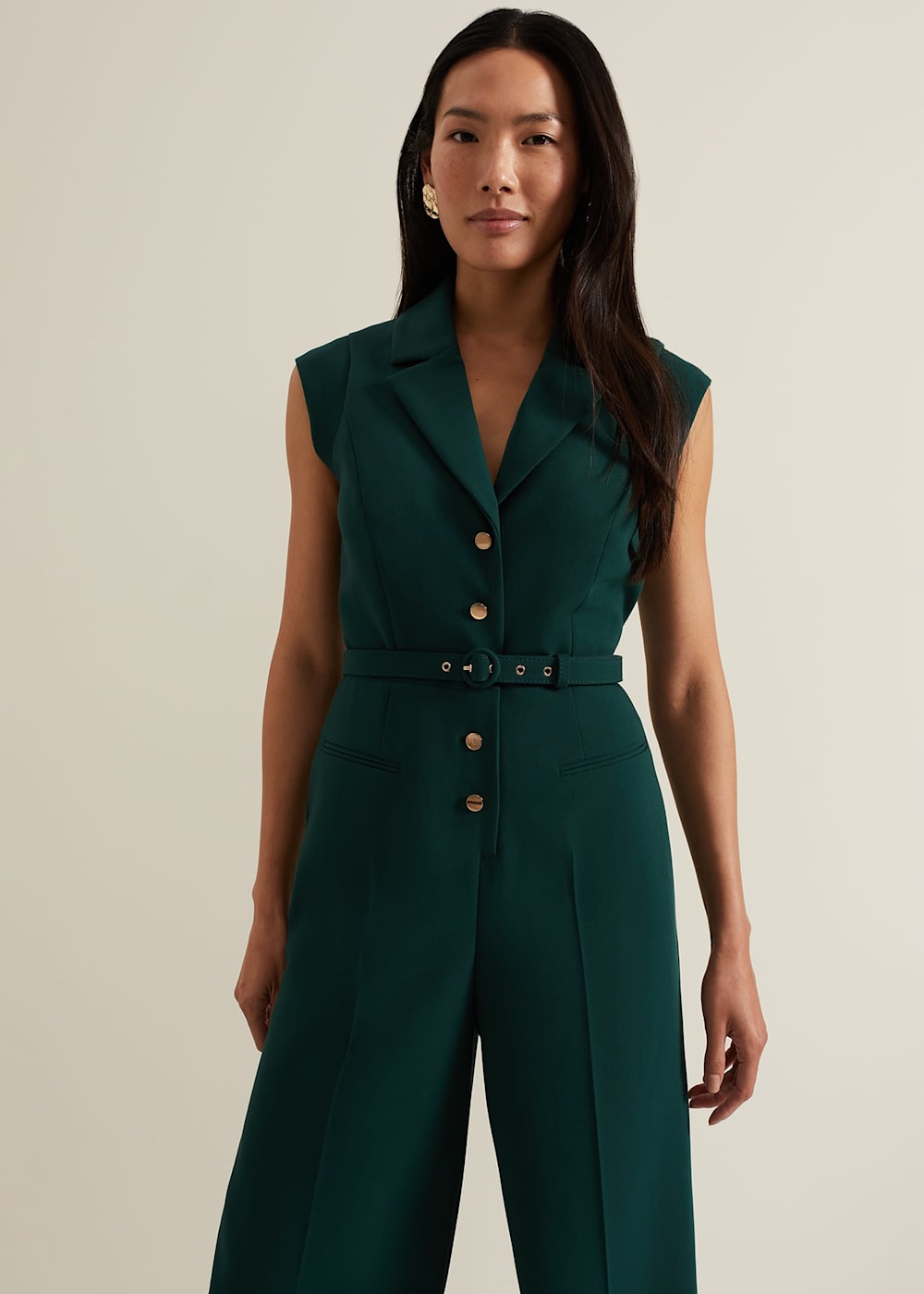 Green jumpsuit phase eight store