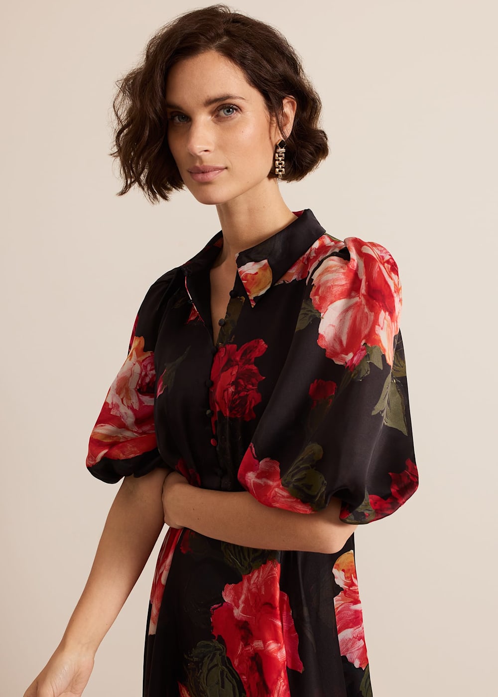 Phase eight cilla print dress shop