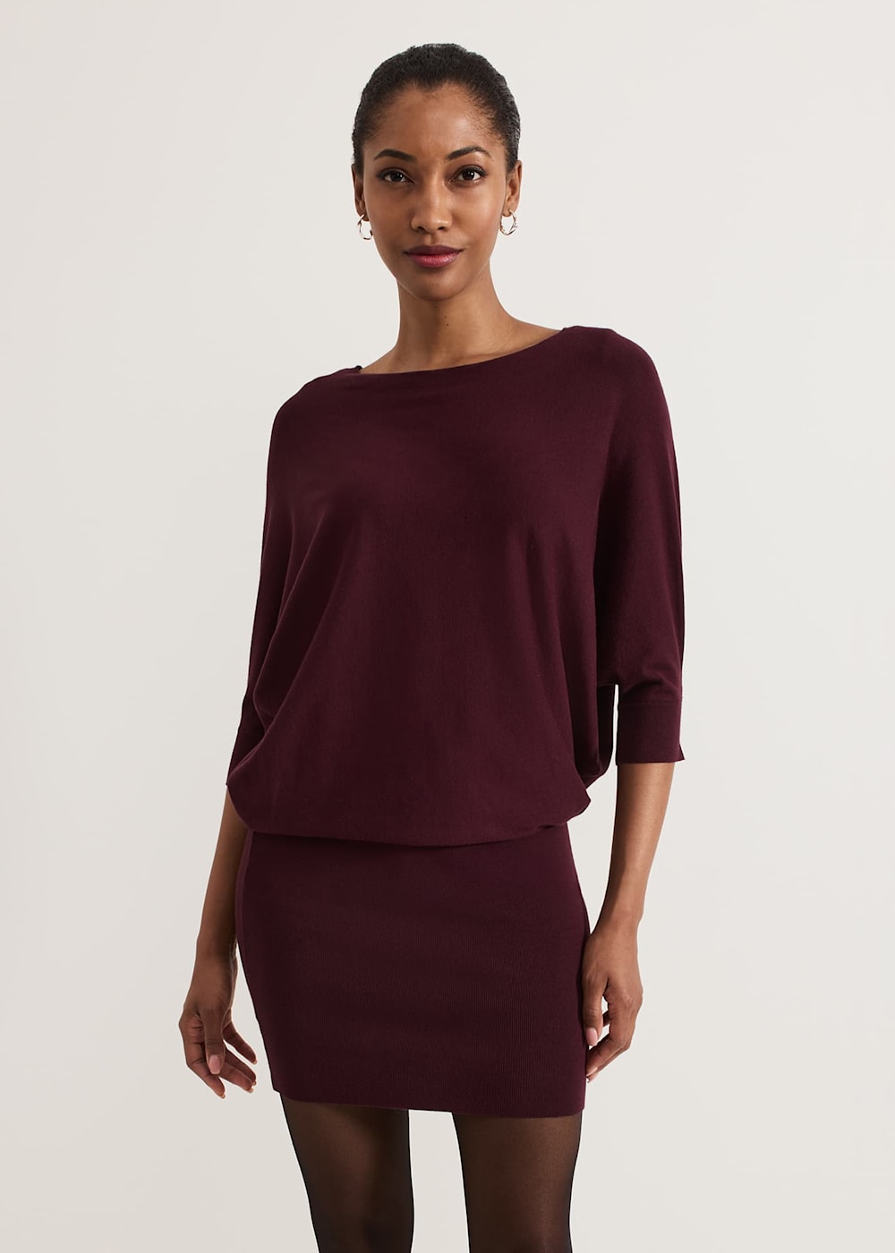 Becca Batwing Knitted Dress Phase Eight ROW