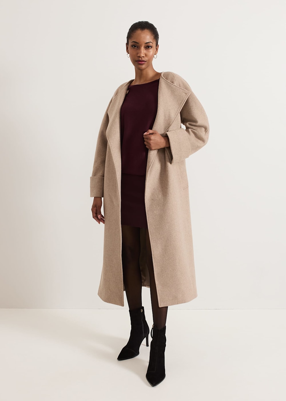 Batwing knitted dress cheap