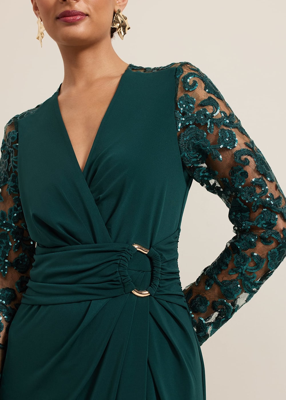 Phase eight dark green dress shop
