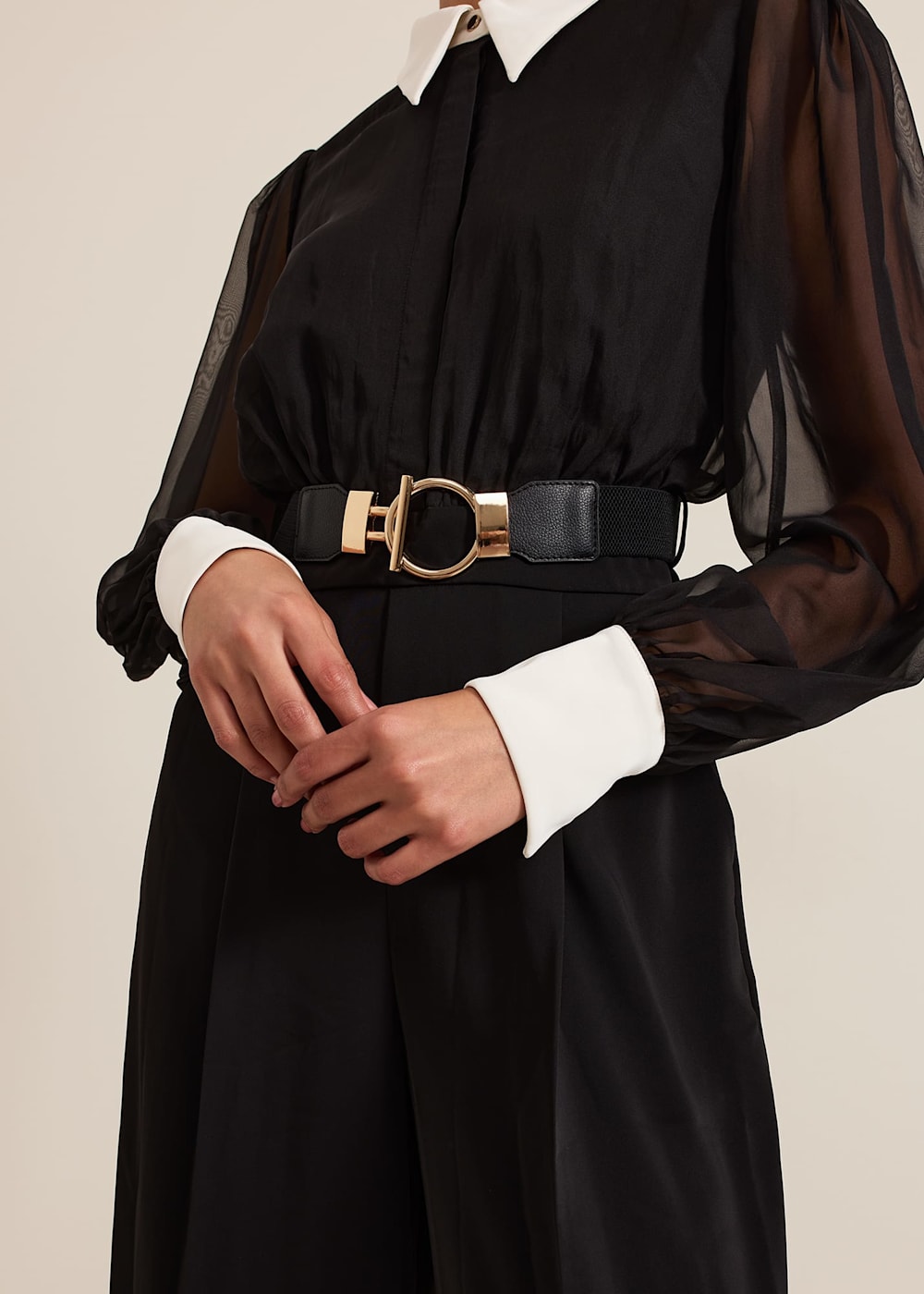 Nerissa Collar Shirt Jumpsuit Phase Eight UK