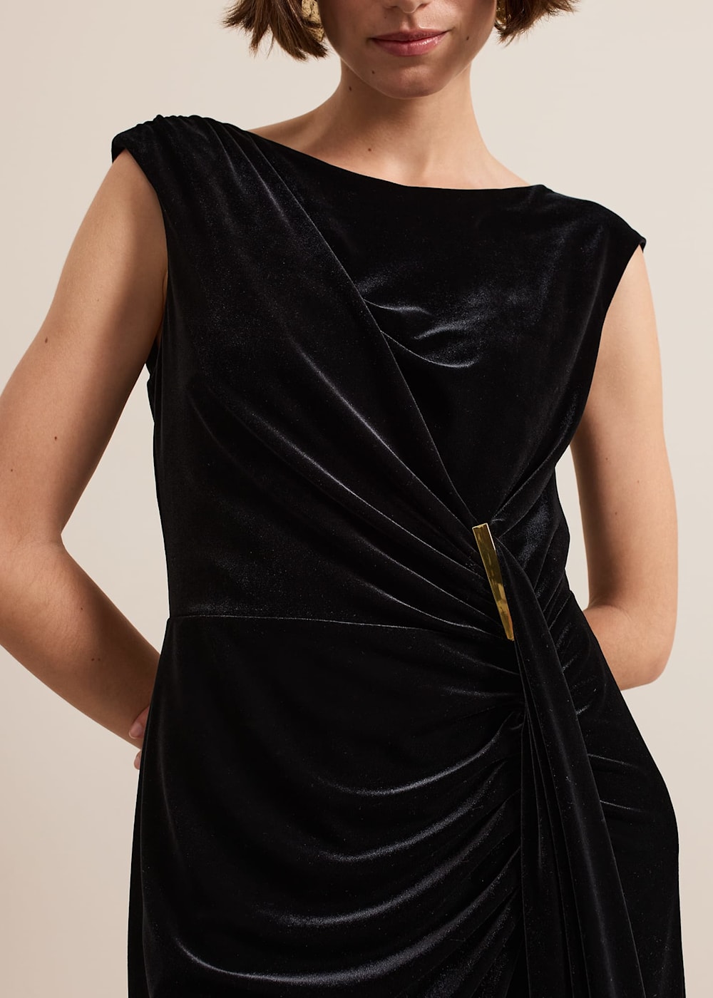 Velvet maxi dress uk on sale