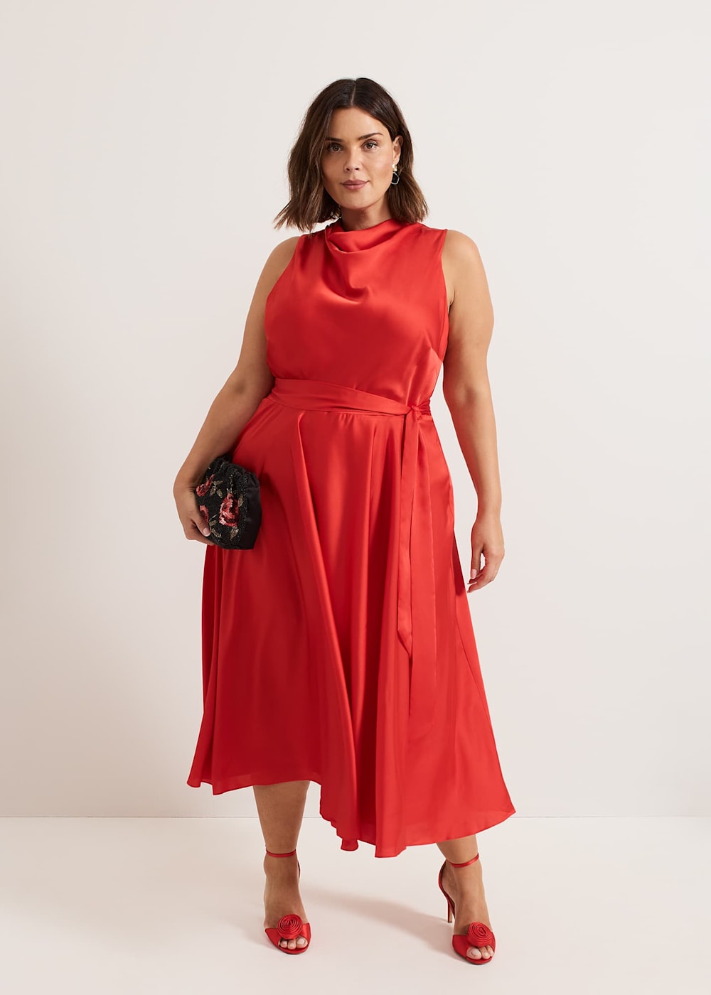 Phase eight red coat dress deals