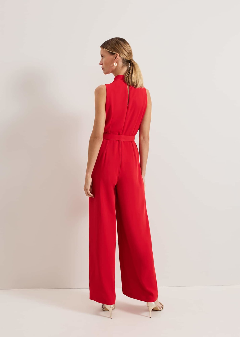 Elika Red Jumpsuit Phase Eight UK