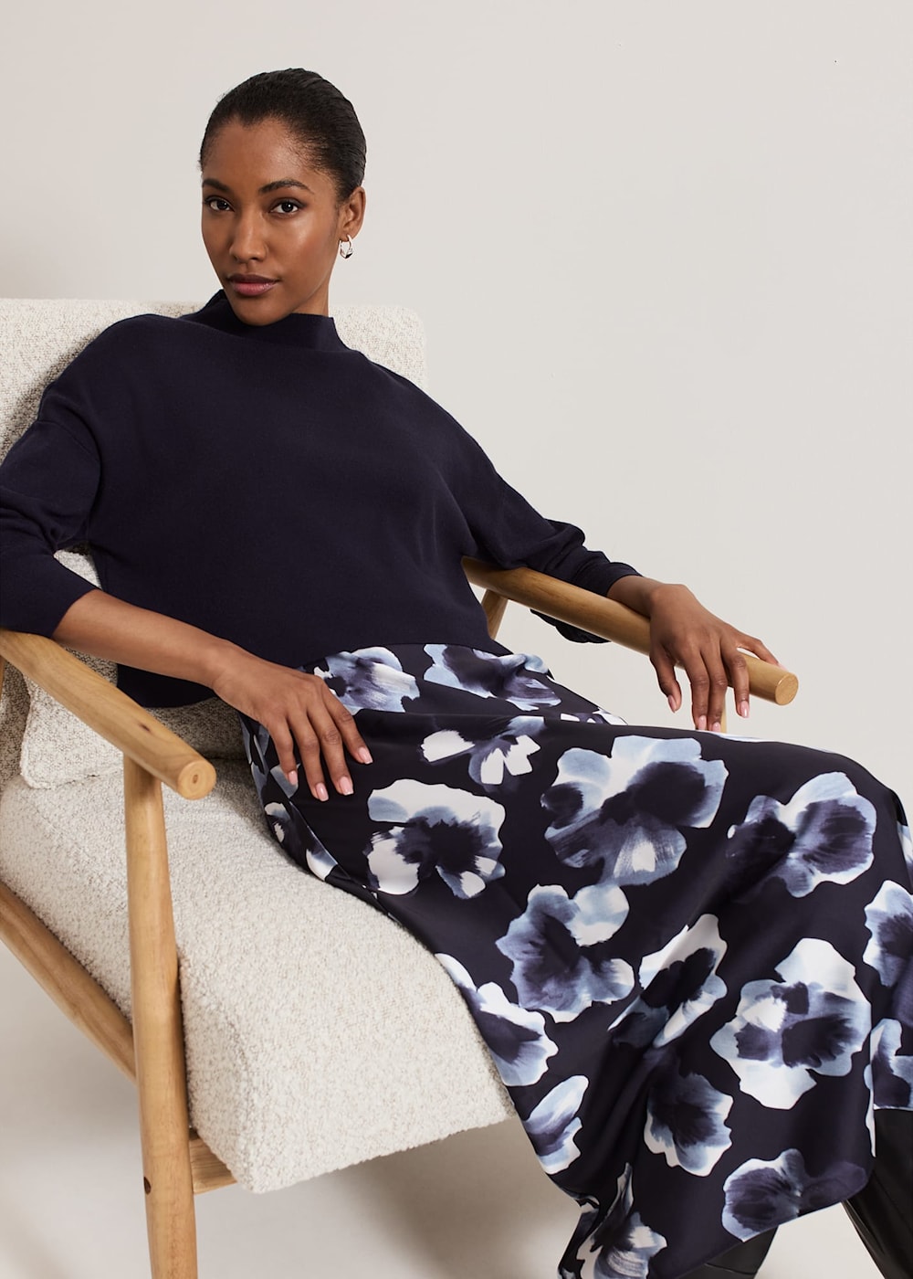 Dress with jumper on top outlet