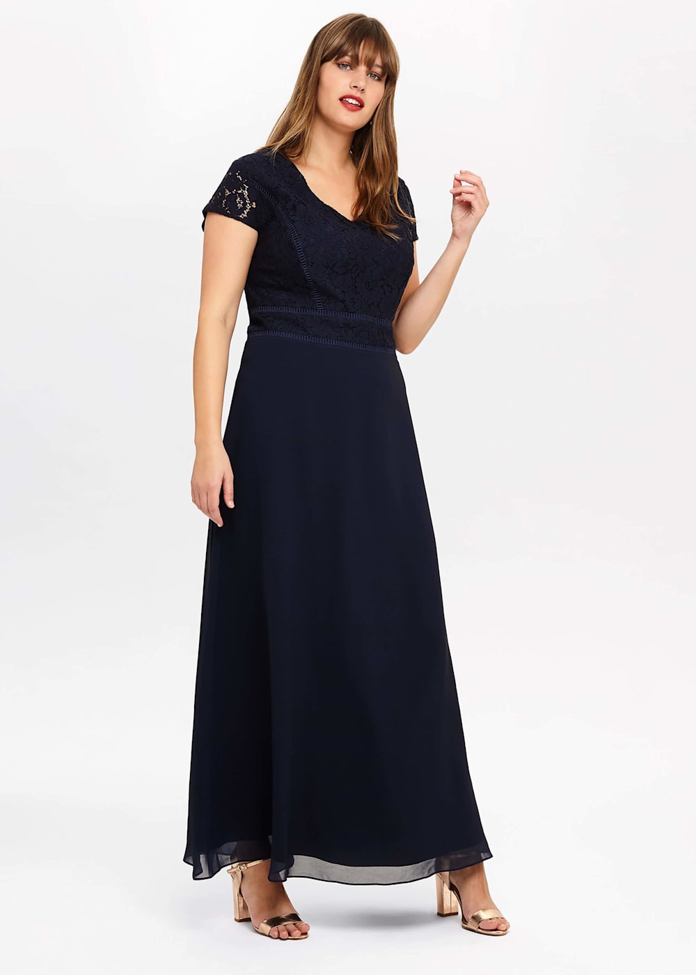 Gemma Lace Maxi Dress Phase Eight ROW