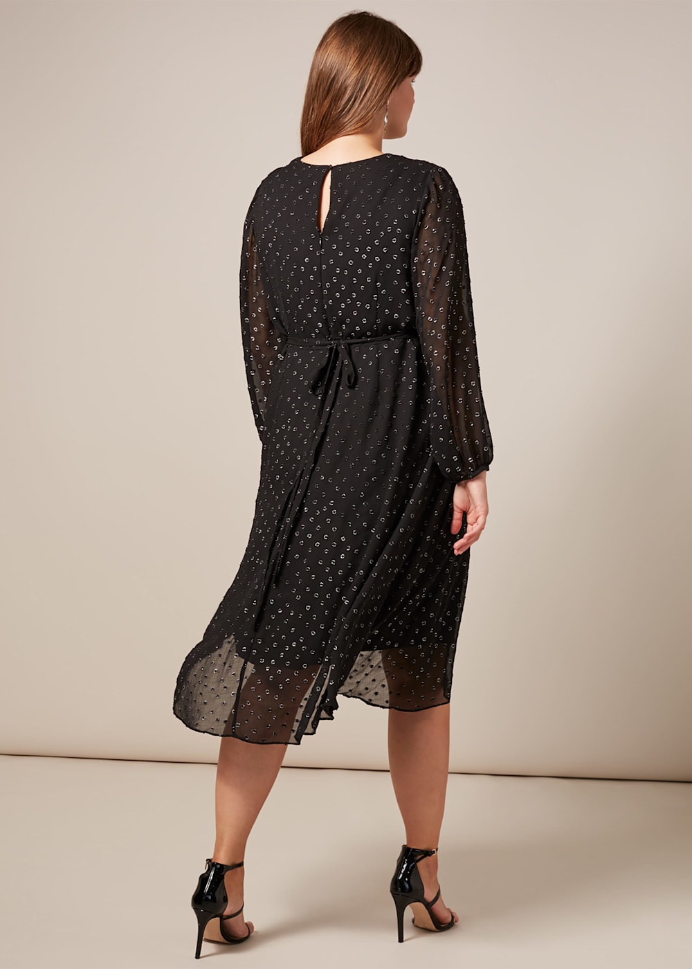 Elodie Spot Dress Phase Eight UK