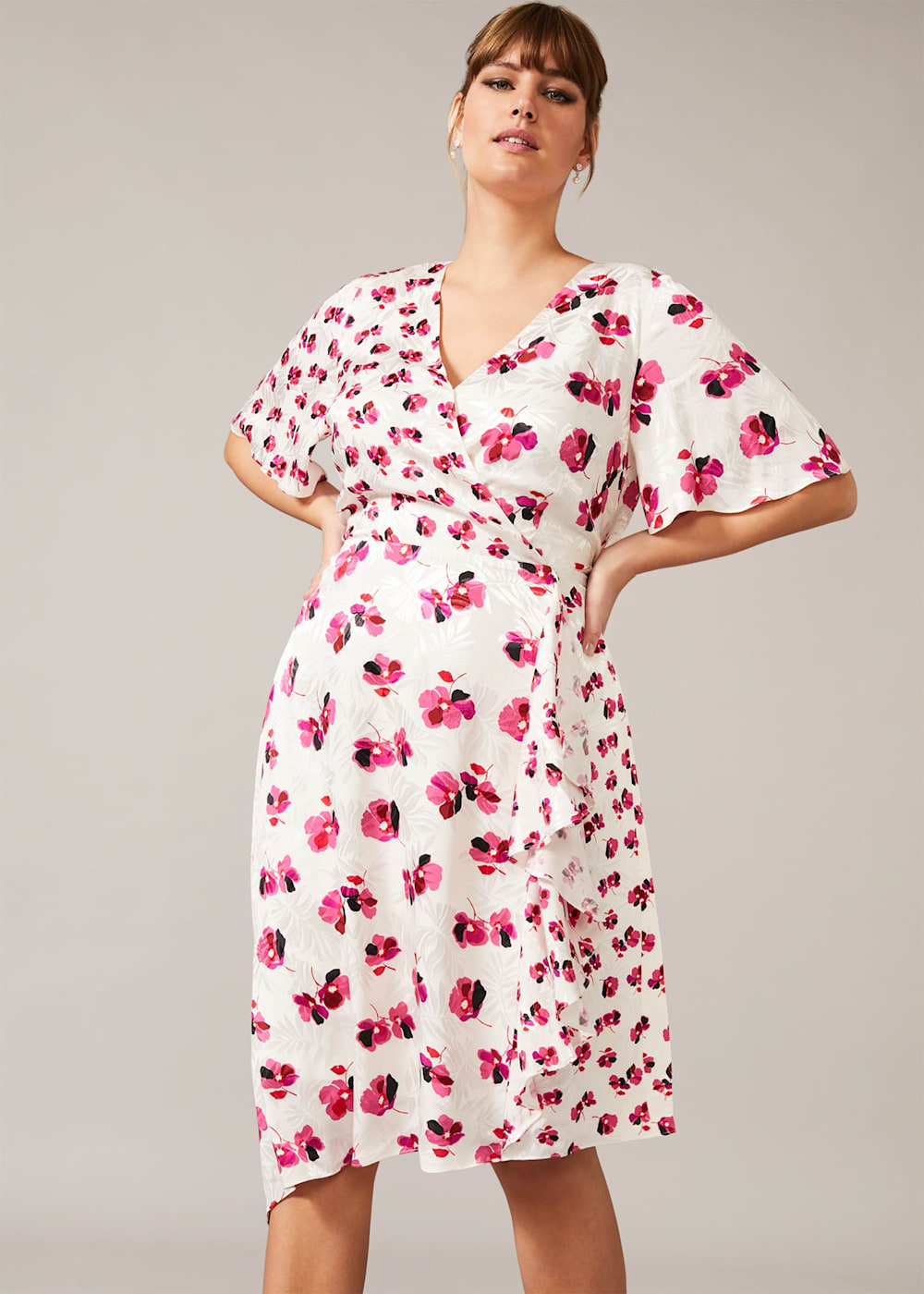 Printed jacquard dress 2025