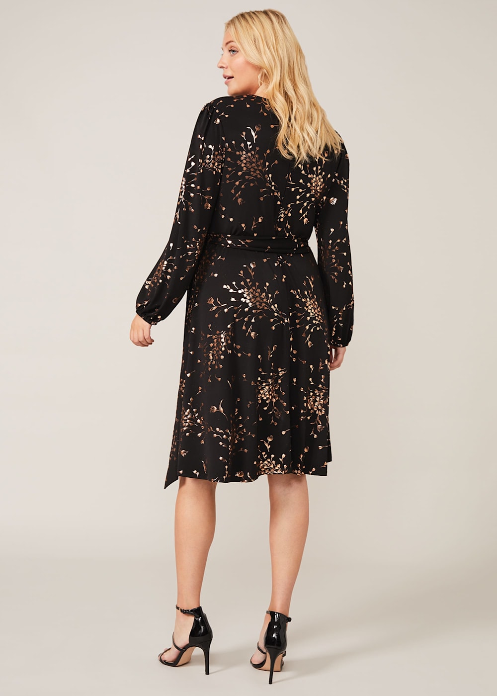 Giselle Foil Dress Phase Eight ROW