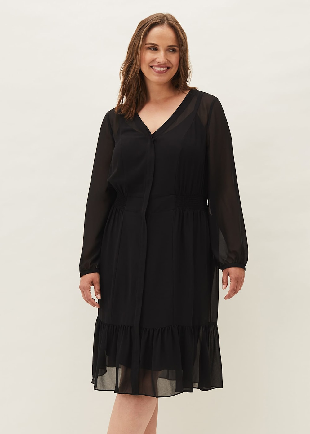 Plus size peplum dress uk discount