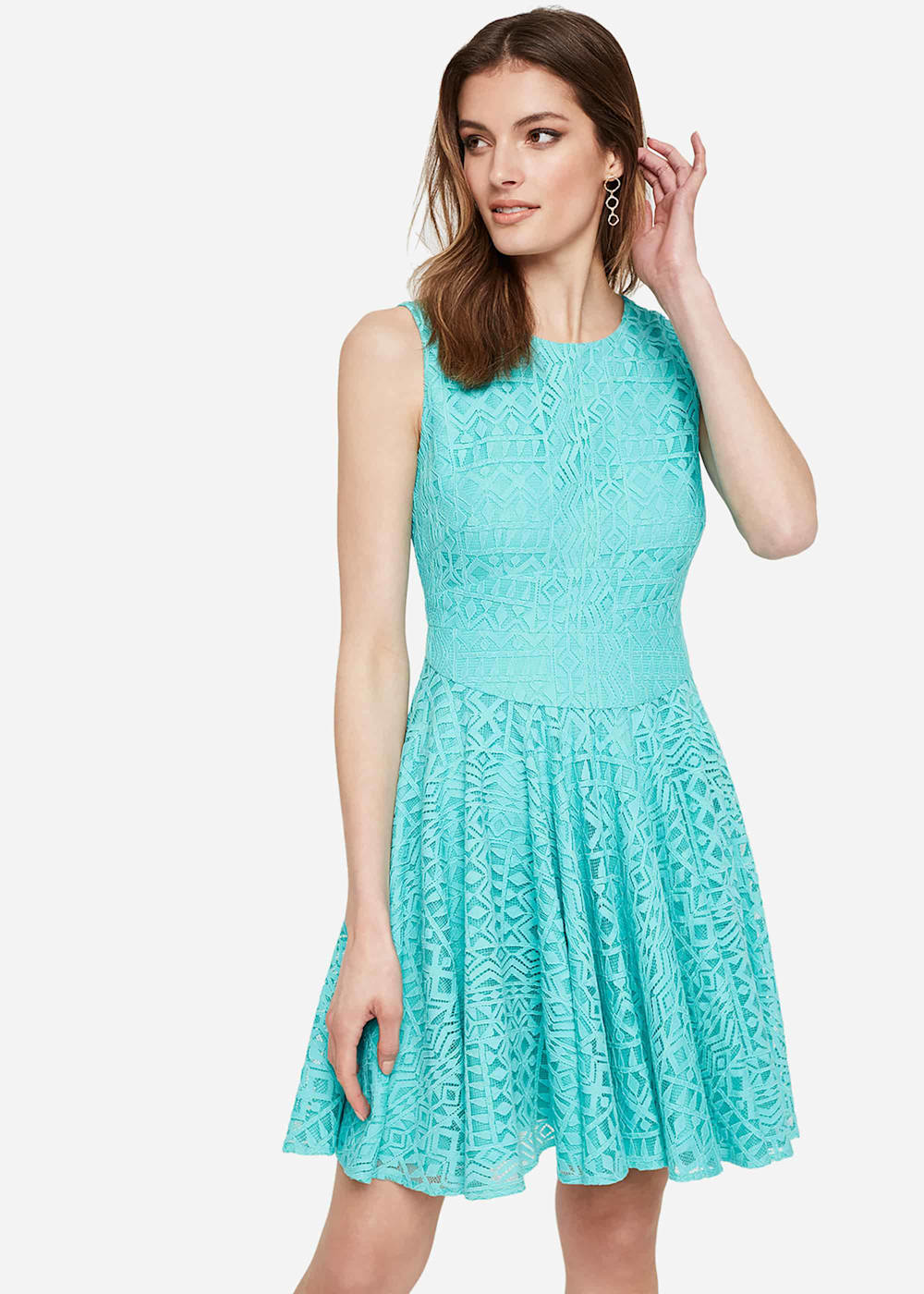 Giorgio Lace Skater Dress