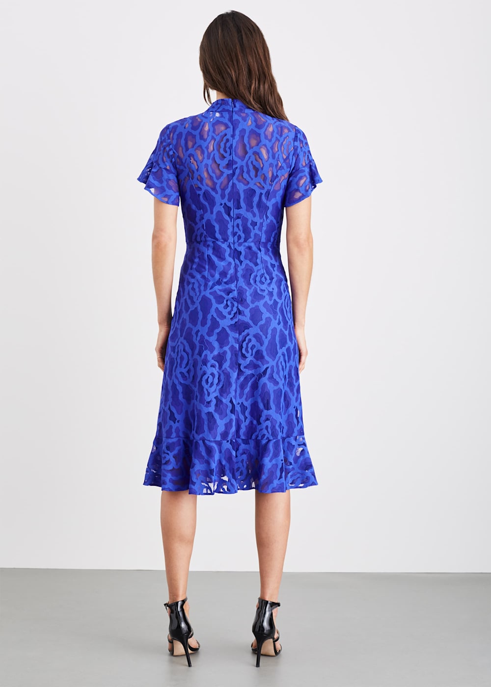 Lulu blue lace dress best sale