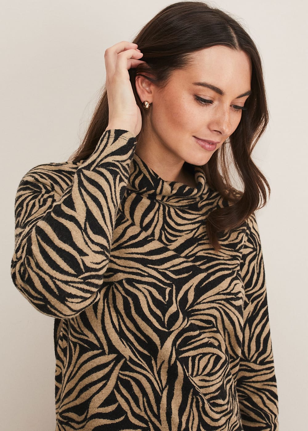 Nerissa Animal Print Snuggle Phase Eight UK