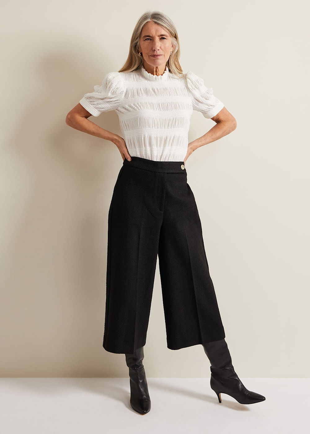 Samiha Textured Top Samiha Textured Top