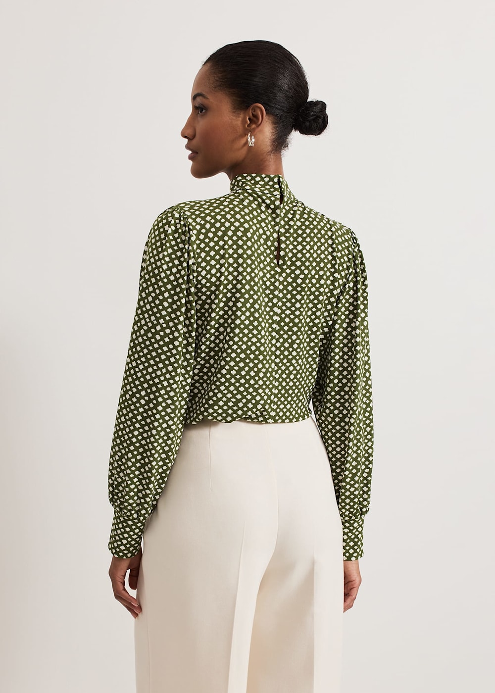 Phase Eight Esme High Neck Printed Top