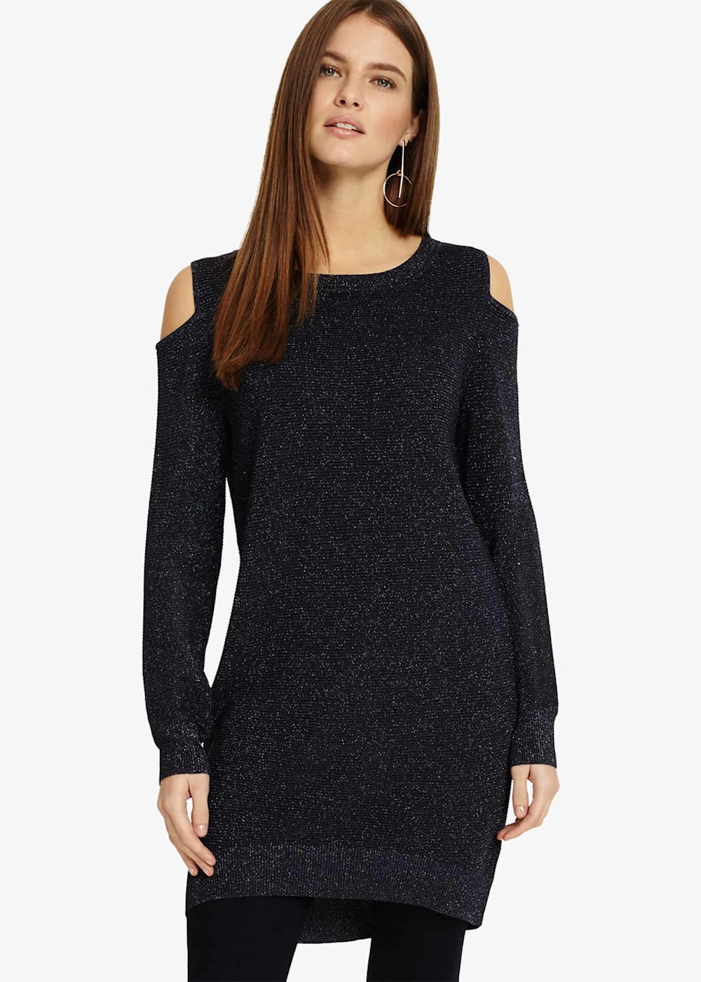 Cold shoulder tunic dress deals