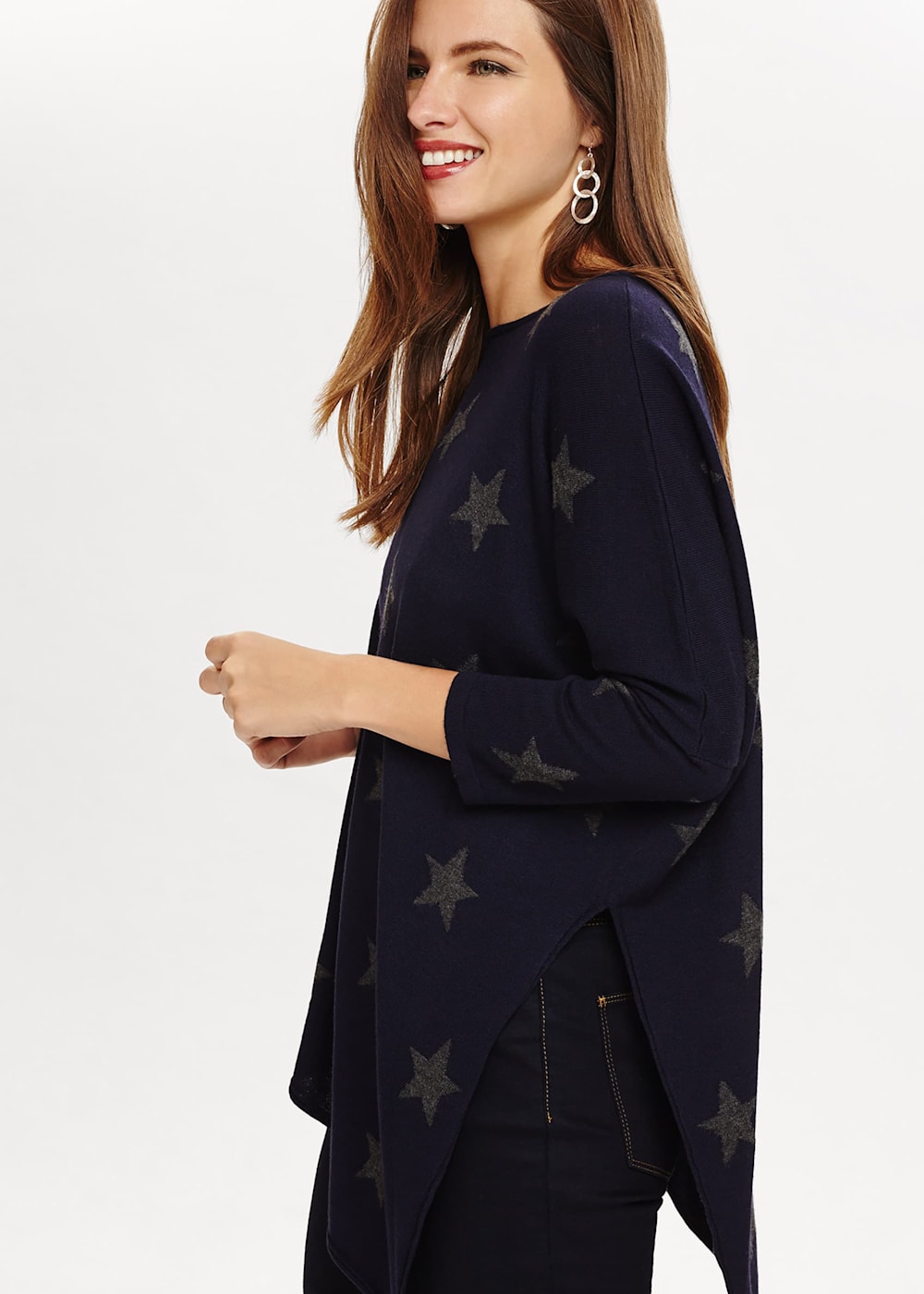Melinda Star Knitted Jumper