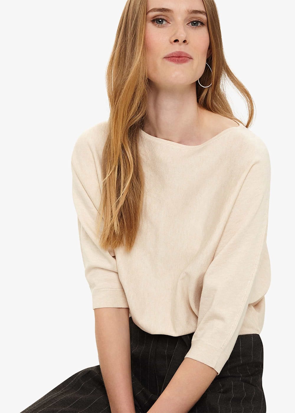 Cristina Batwing Knitted Top Phase Eight UK