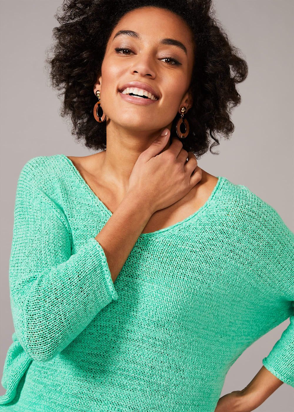 Tape yarn cardigan deals