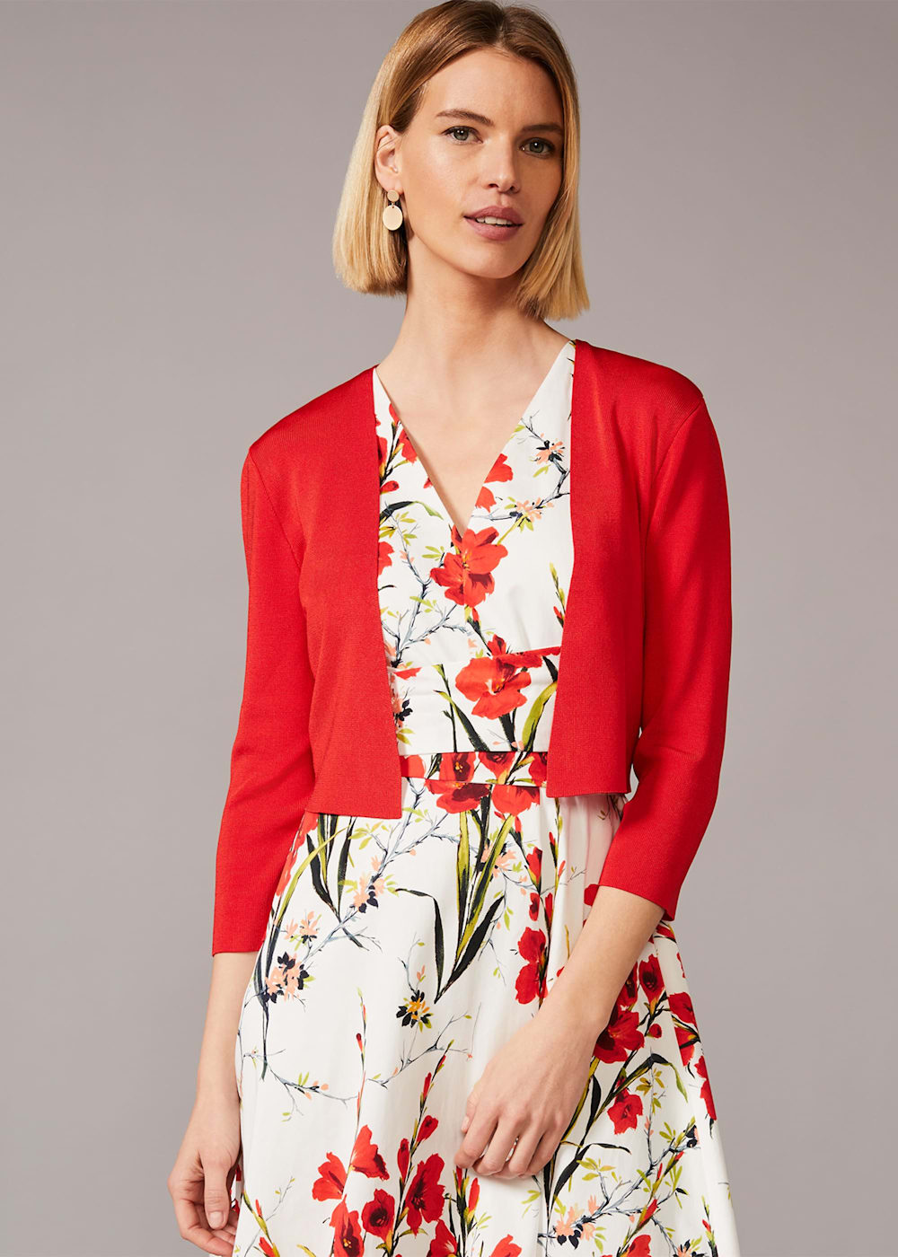 Salma Lightweight Knitted Jacket | Phase Eight ROW |