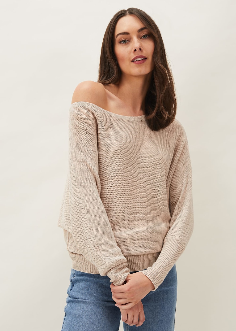 Linen knitwear hot sale