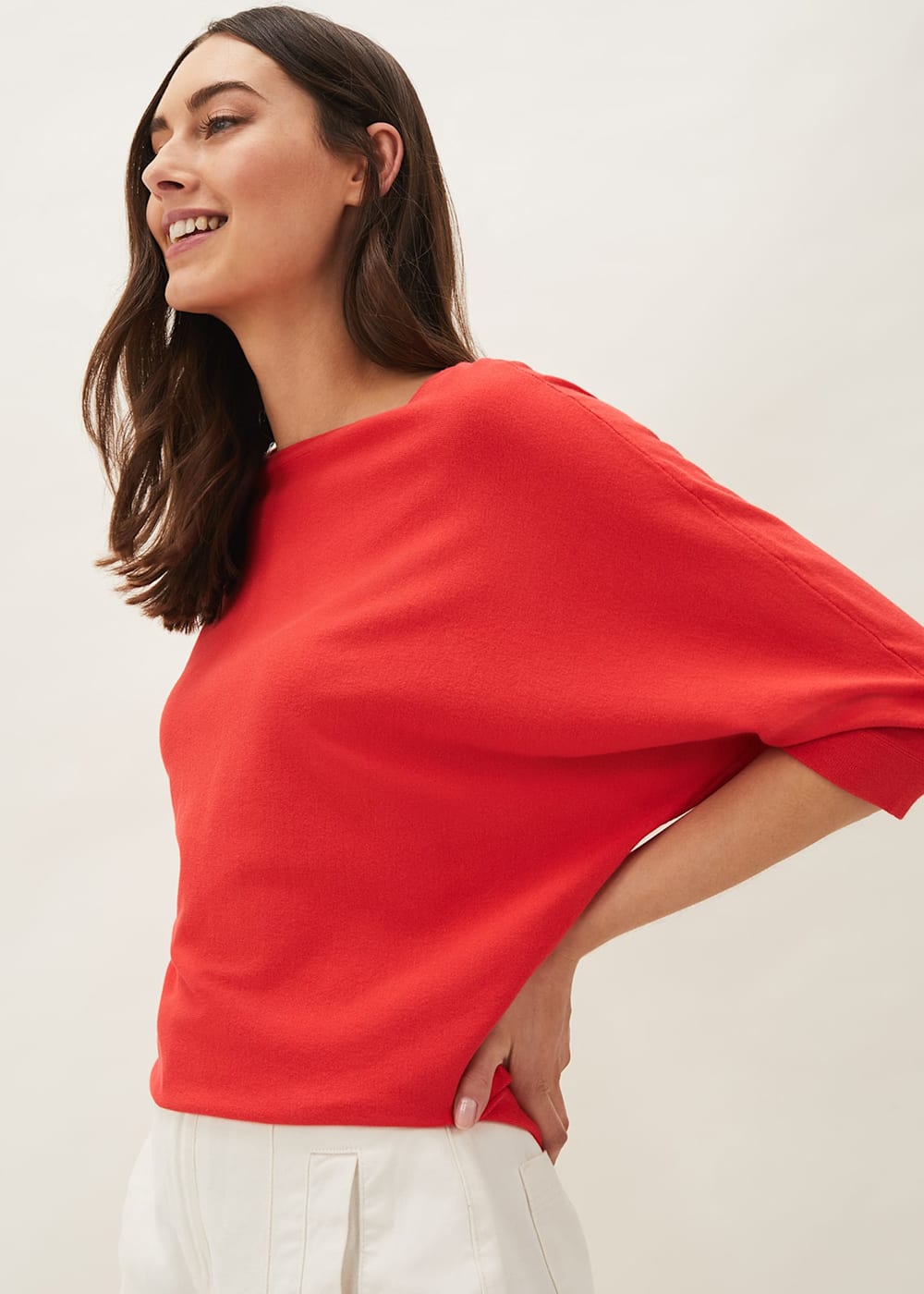 Phase eight batwing jumper top