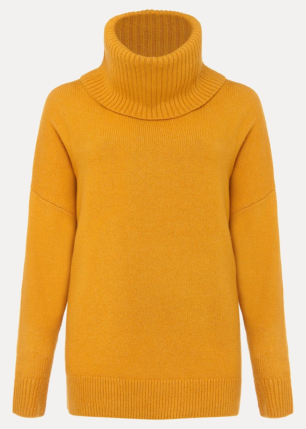 Ochre polo neck jumper online