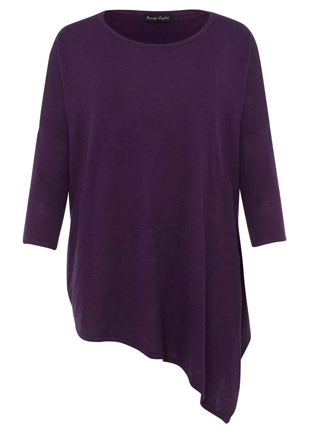 Melinda Asymmetric Hem Fine Knit Jumper Phase Eight UK