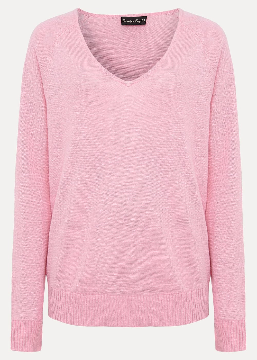 Senita Linen V-Neck Jumper | Phase Eight UK |