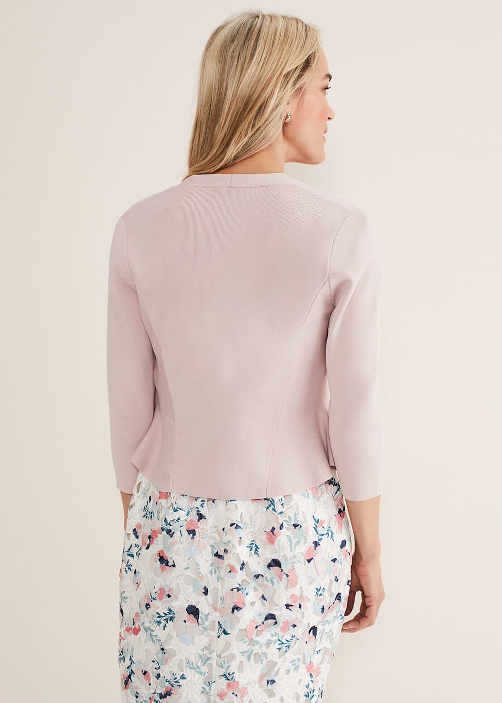 Phase eight salma knit jacket pink cheap