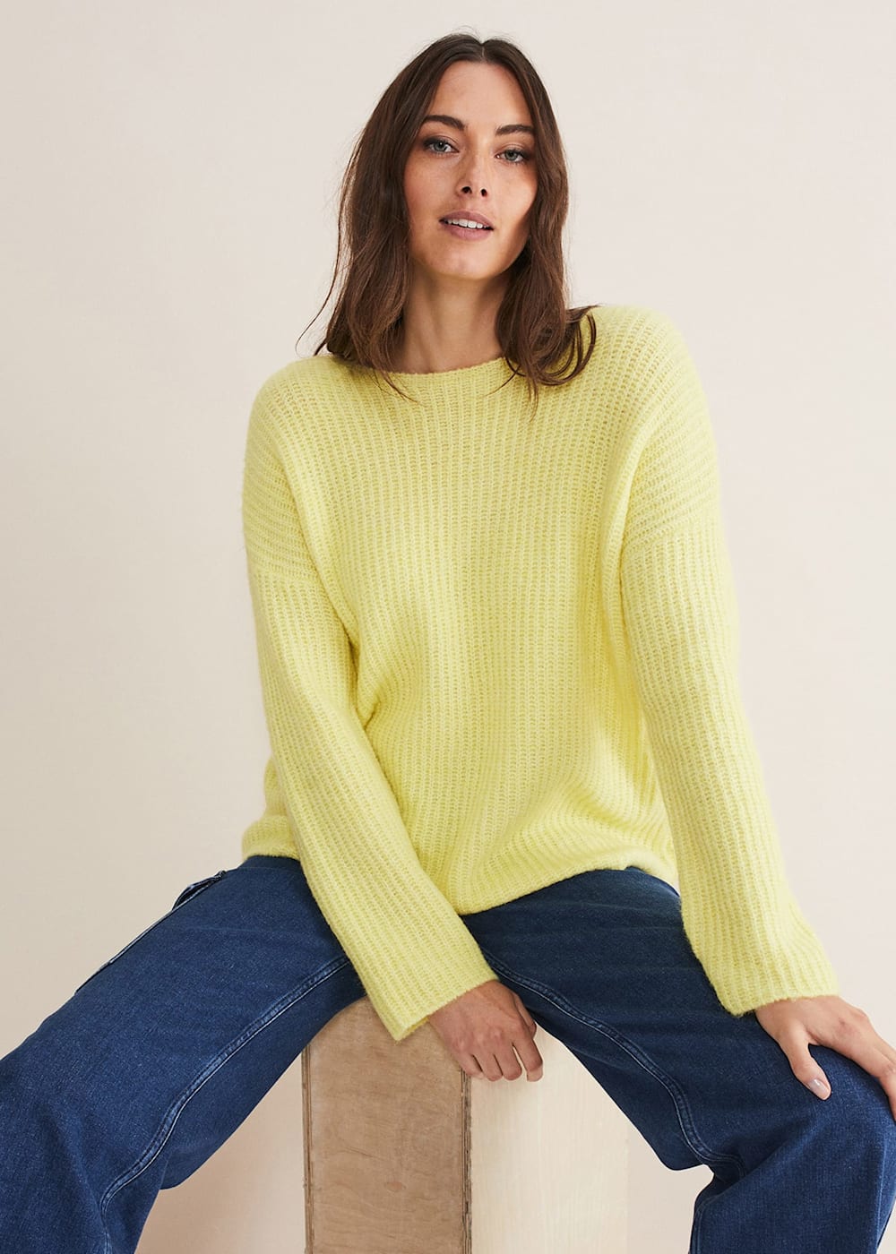 Fay Mohair Open Knitted Jumper | Phase Eight UK |