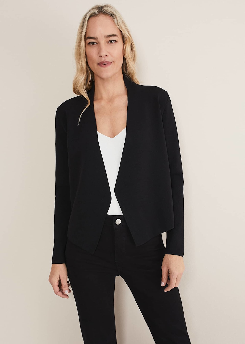 Delia Knitted Waterfall Jacket Phase Eight UK