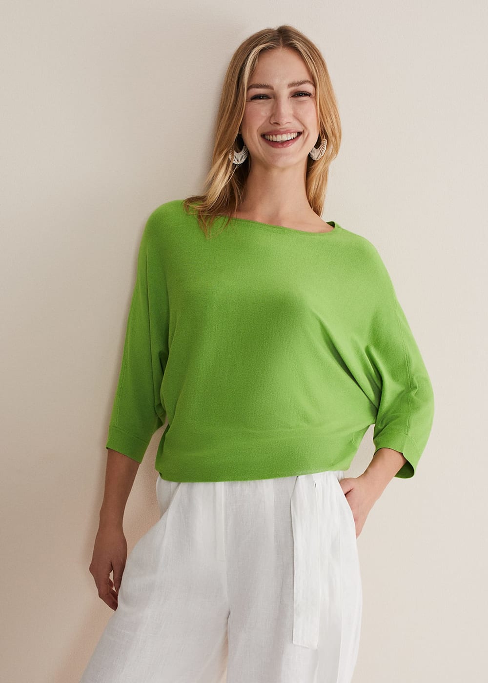 Cristine Fine Knit Batwing Jumper Phase Eight ROW