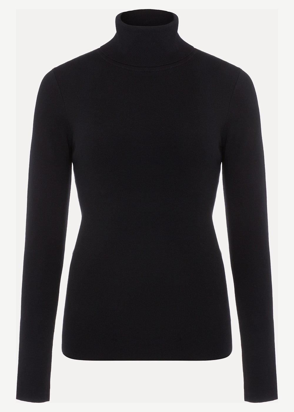 Gwyneth Black Roll Neck Jumper Phase Eight UK