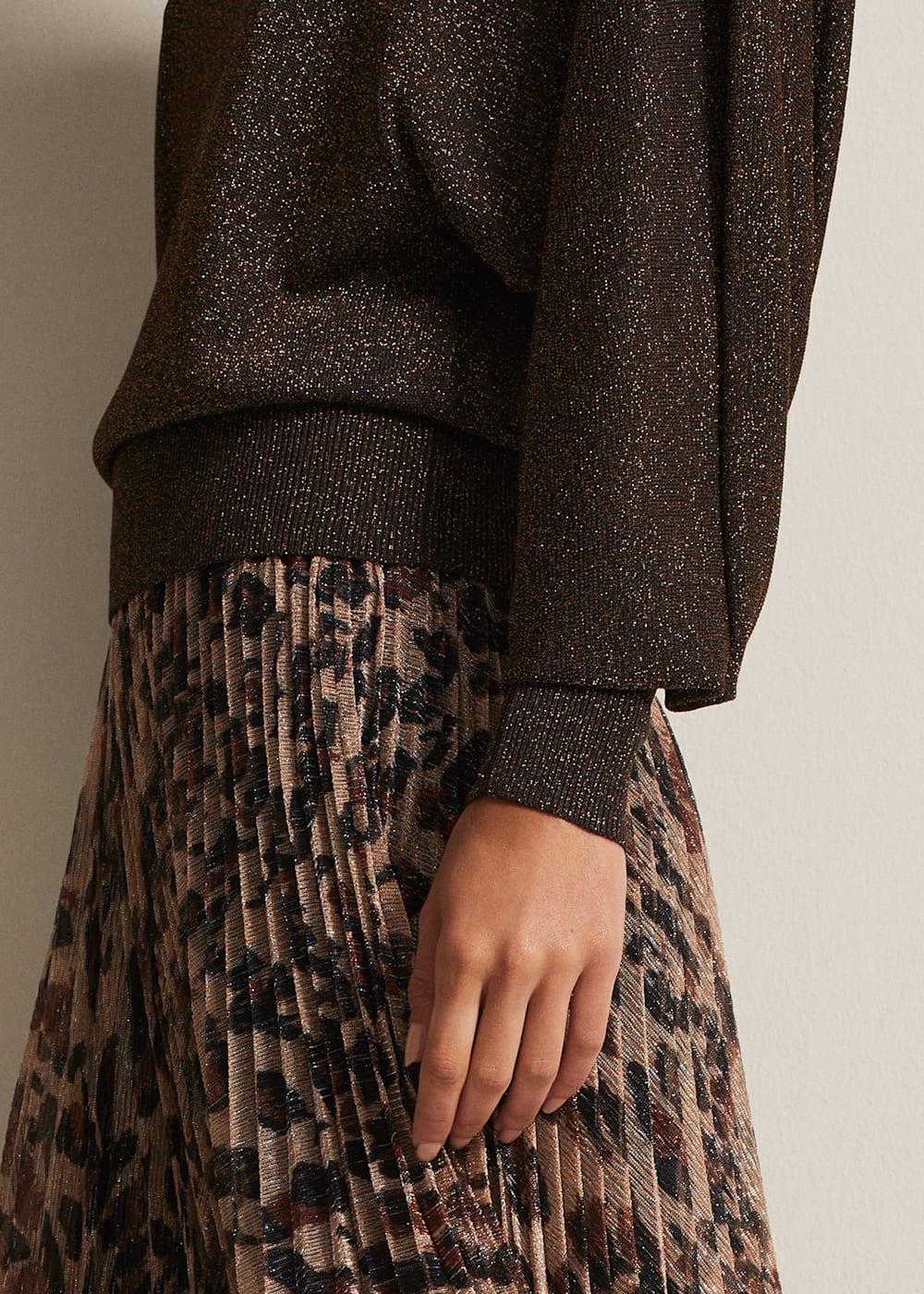 Annalise Lurex Batwing Jumper Phase Eight UK