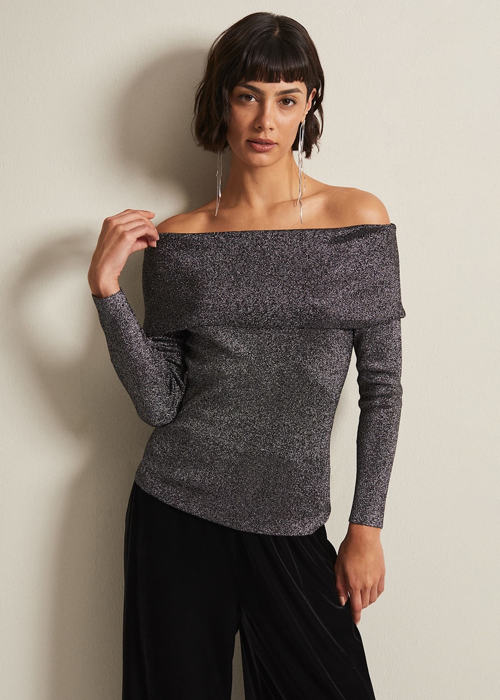 Iris Bardot Knitted Top Phase Eight UK