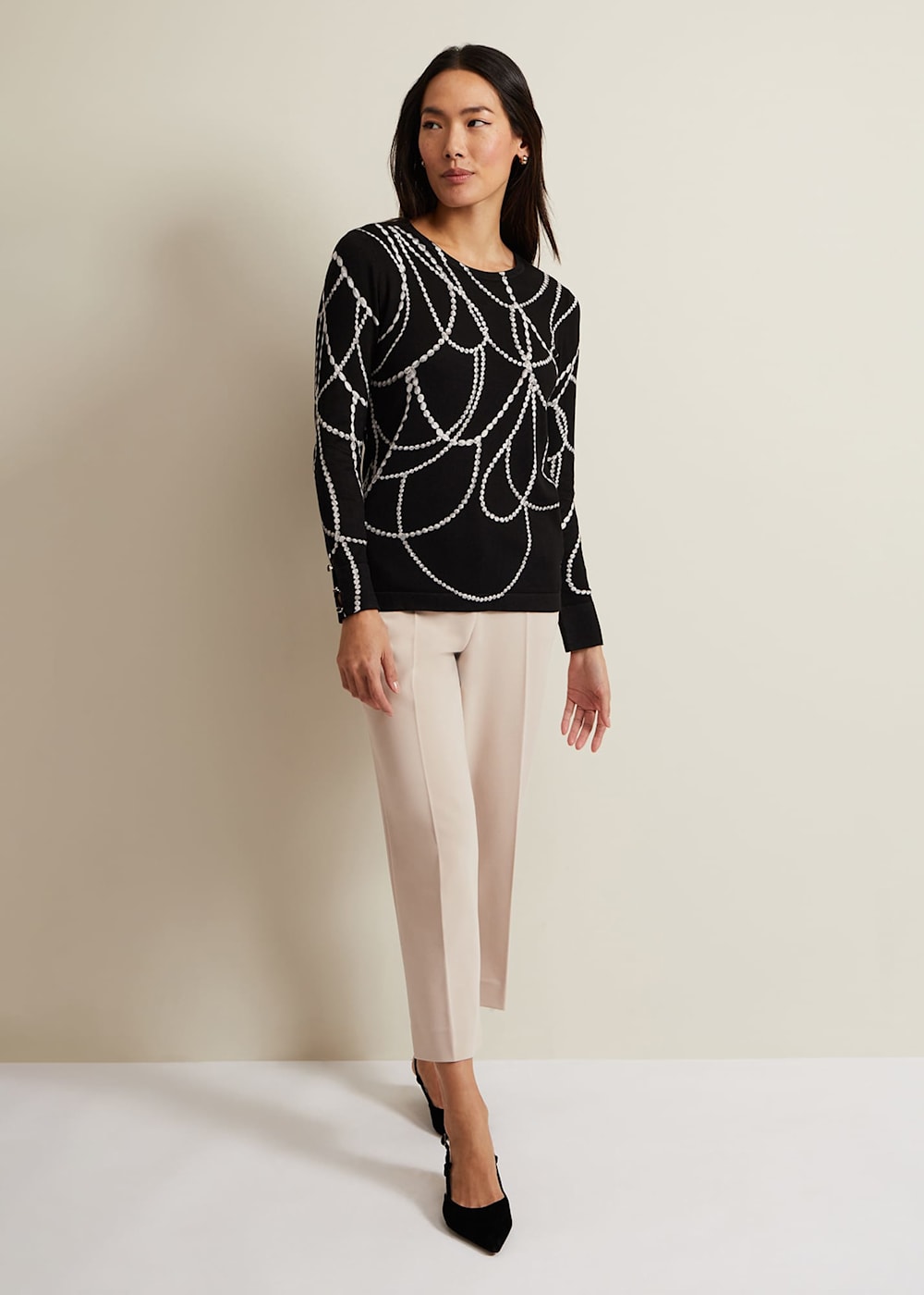 Pearl jumpers top