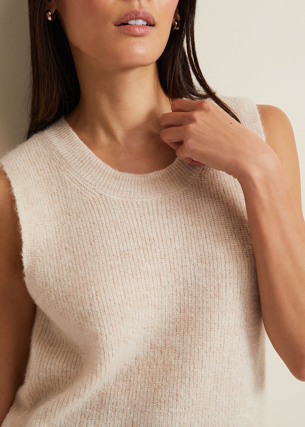 Daniella Mohair Knitted Tank | Phase Eight UK |